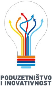 Poduzetnistvo i inovativnost brosura logotip zarulja
