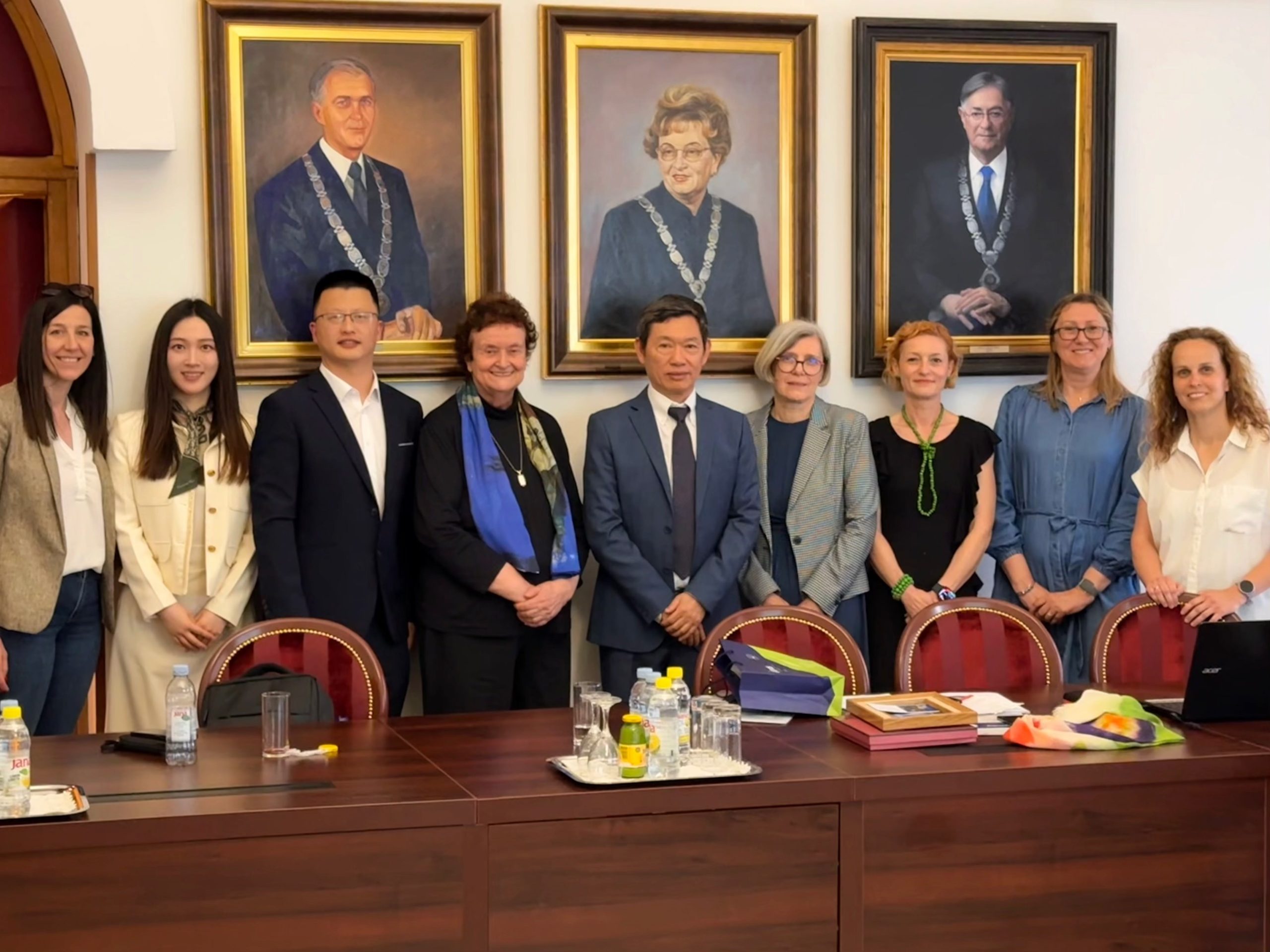 Zhejiang University visit 2025 web